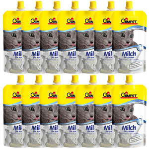 14 x Gimpet - Milch fr Katzen, 200ml