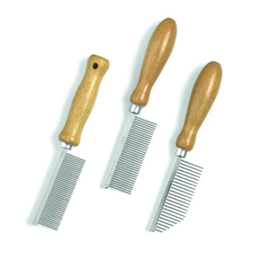 Comb With Wooden Handle