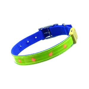 Safety-Light - flashing safety Collar - 65cm x 25mm