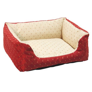 Snugly Bed Verona Red-Beige - 50 x 40 cm