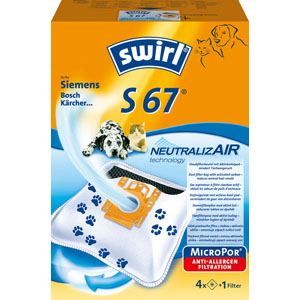 swirl - NeutralizAIR Dust Filter Bags S 67