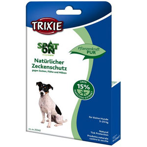 Spot On Natural Tick Protection For Small Dogs