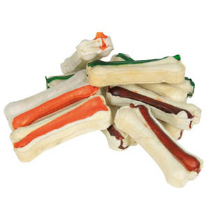 Denta Fun Dog Snack Mini Chewing Bones - 230g