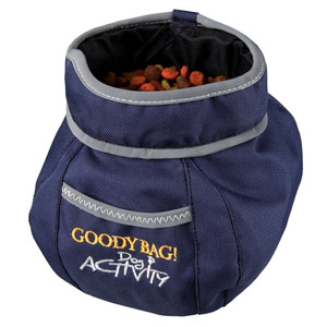Dog Activity Goody Bag Snack Bag - Blue