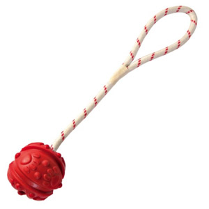 Ball am Seil | Hundespielzeug,  7cm