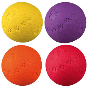 Natural Rubber Toy Ball - 6 cm