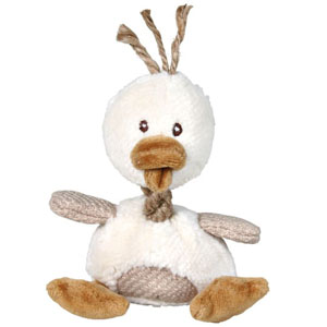 Duck Made Of Plush And Fabric - 15cm