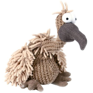 Vulture Made of Plush And Fabric - 24cm