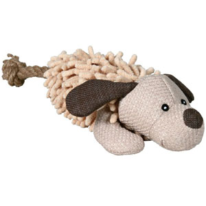 Dog Made Of Plush And Fabric - 30cm