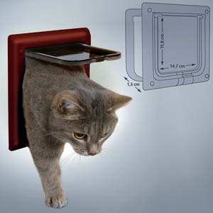 2-Way Cat Flap For Cats