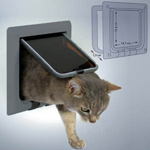 4-Way Cat Flap For Cats