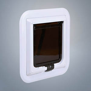 4-Way Cat Flap XL, Especially For Glass
