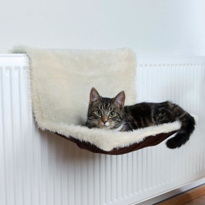 Radiator Bed With Long-Haired Plush