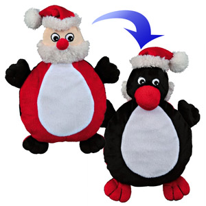 X-Mas Wende-Spielzeug Pinguin-Weihnachtsmann