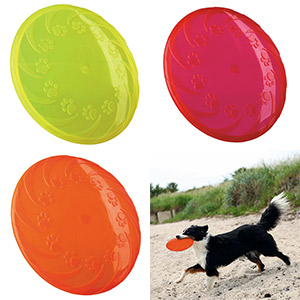 Dog Disc schwimmfhig aus TPR - 18cm