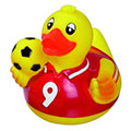 Vinyl Duck Fun Soccer Player